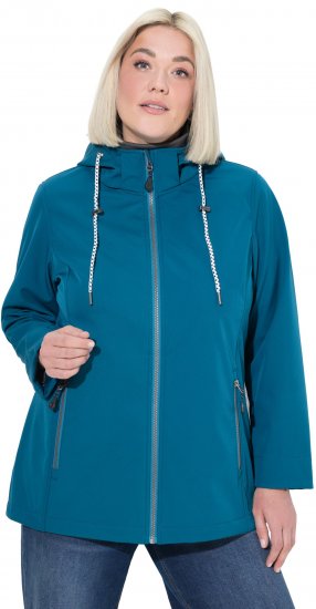 Ulla Popken HYPRAR Triple Function Softshell Jacket Teal - Jakne - 