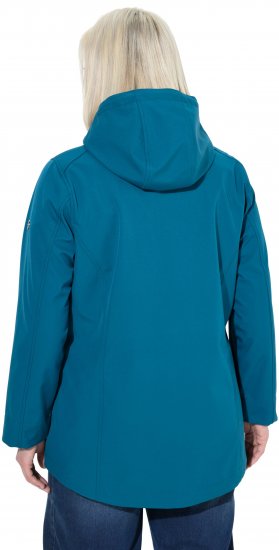 Ulla Popken HYPRAR Triple Function Softshell Jacket Teal - Jakne - 