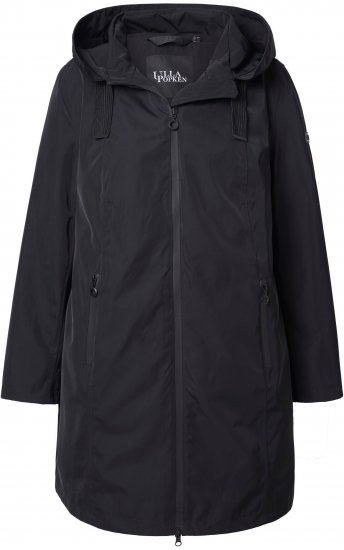 Ulla Popken HYPRAR Waterproof Jacket Black - Jakne - 
