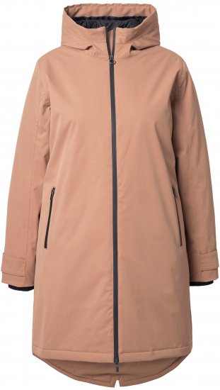 Ulla Popken HYPRAR Triple-Function Longline Jacket Camel - Jakne - 