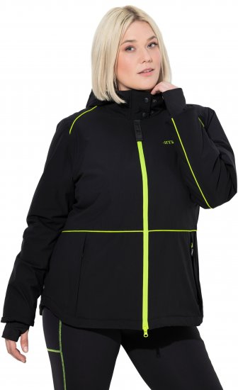 Ulla Popken HYPRAR Triple Function Coat Black - Jakne - 