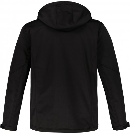 JP1880 Jacket Fleece Lined Softshell Black - Jakne - Moške bunde za Močnejše Postave