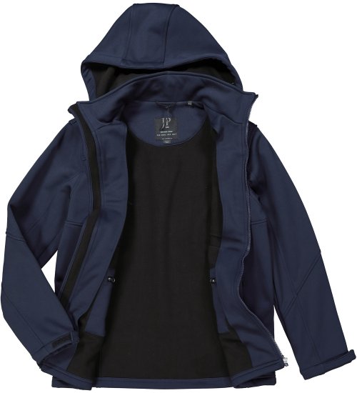 JP1880 Jacket Fleece Lined Softshell Navy - Jakne - Moške bunde za Močnejše Postave