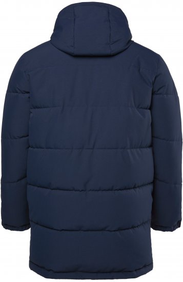 JAY-PI Warm Quilted Parka Dual Function, Wind and Water Repellant Navy - Jakne - Moške bunde za Močnejše Postave