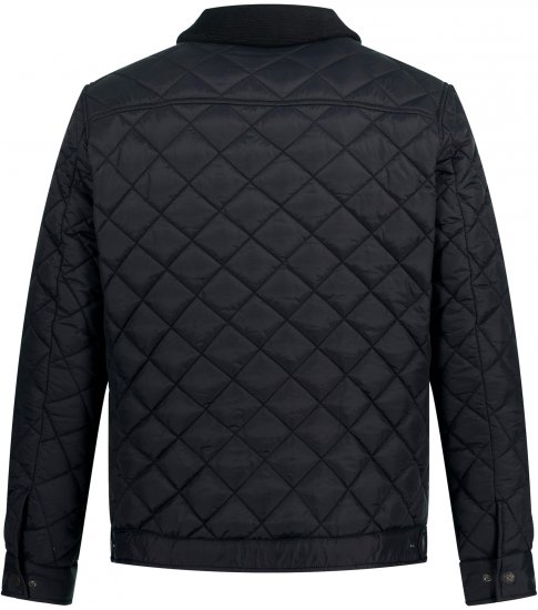 JP1880 Jacket Quilted Black - Jakne - Moške bunde za Močnejše Postave