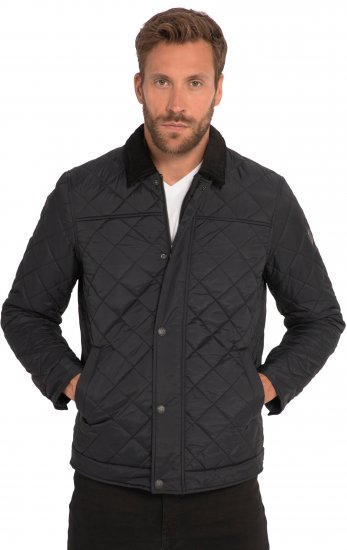 JP1880 Jacket Quilted Black - Jakne - Moške bunde za Močnejše Postave