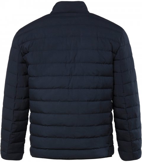 JP1880 Jacket Quilted Stand-up Collar Navy - Jakne - Moške bunde za Močnejše Postave