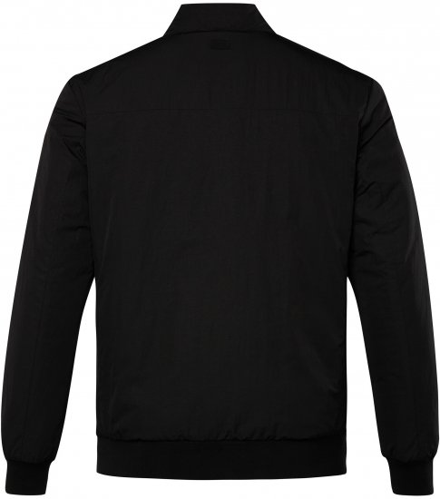 STHUGE Bomber Jacket Quilted Black - Jakne - Moške bunde za Močnejše Postave