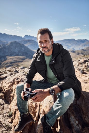 Jay-Pi Jacket Technical Weatherproof Stomach Fit Black - Jakne - Moške bunde za Močnejše Postave