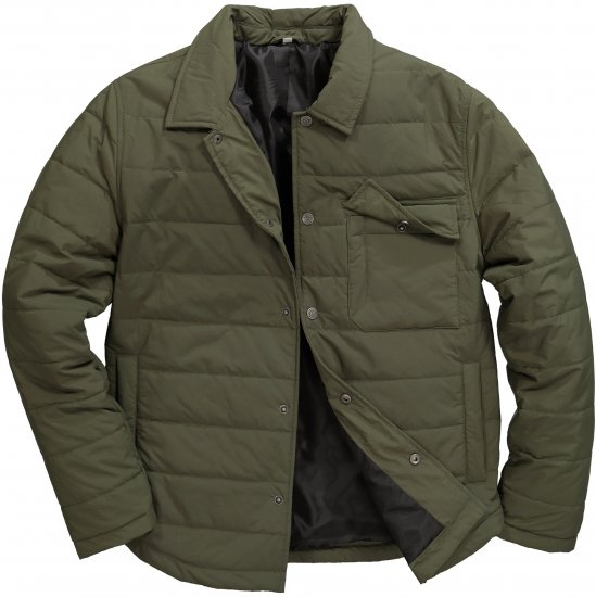 JP1880 Jacket Extra Light Dark Olive - Jakne - Moške bunde za Močnejše Postave