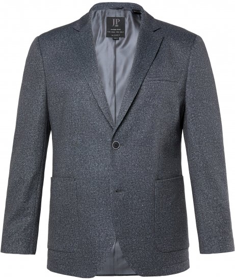 JP1880 Jacket Business Donegal Graphite Grey - Jakne - Moške bunde za Močnejše Postave