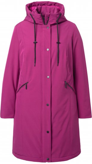 Ulla Popken HYPRAR Triple Function Weather Proof Jacket Berry - Jakne - 
