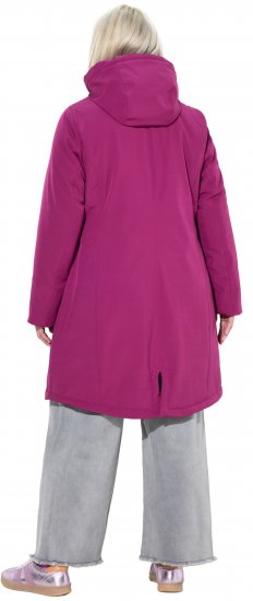 Ulla Popken HYPRAR Triple Function Weather Proof Jacket Berry - Jakne - 