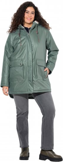 Ulla Popken HYPRAR Fleece Lined Jacket Grey - Jakne - 