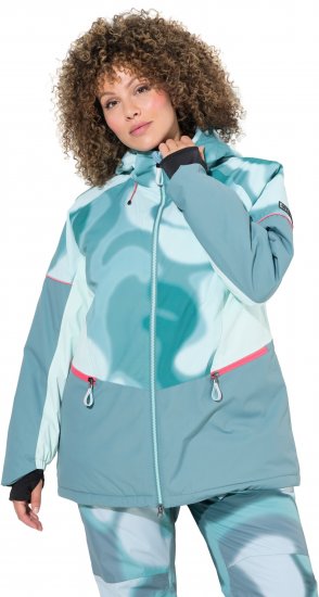 Ulla Popken HYPRAR Performance Jacket Ice Green - Jakne - 