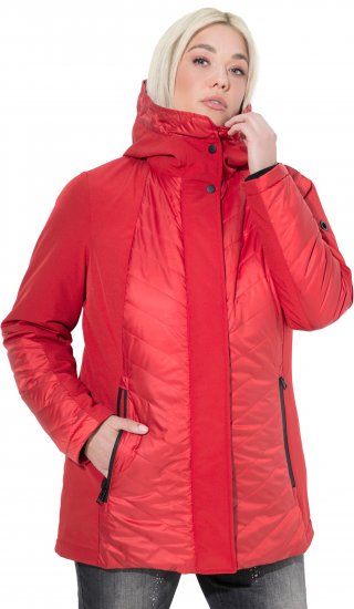 Ulla Popken HYPRAR Functional Softshell Jacket Red - Jakne - 