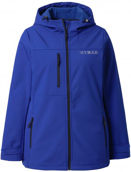 Ulla Popken HYPRAR Softshell Fleece Lined Jacket Capri Blue - Jakne - 