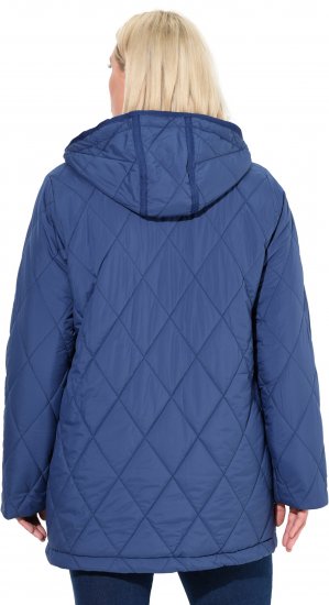 Ulla Popken HYPRAR Quilted Water-Repellent Jacket Medium Blue - Jakne - 