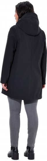 Ulla Popken HYPRAR Water Repellent Softshell Jacket Black - Jakne - 
