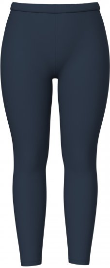 Ulla Popken Basic Stretch Knit Ankle Length Leggings Navy - Kavbojke & Hlače v Velikih Številkah – Plus Size - 