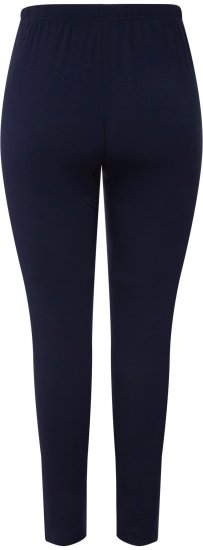 Ulla Popken Viscose Spandex Leggings Night Blue - Kavbojke & Hlače v Velikih Številkah – Plus Size - 