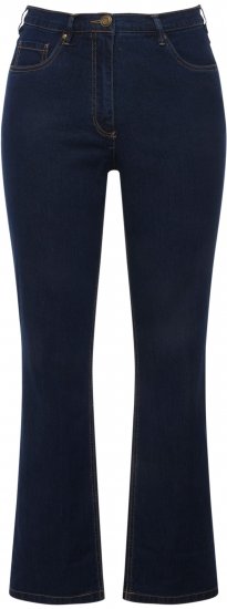 Ulla Popken Regular Fit Mandy Stretch Jeans Blue Denim - Kavbojke & Hlače v Velikih Številkah – Plus Size - 