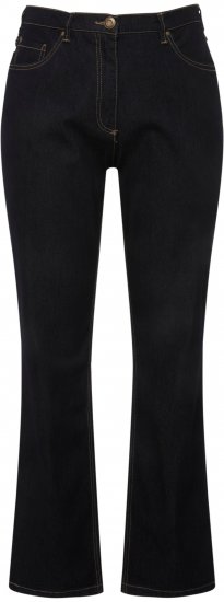 Ulla Popken Regular Fit Mandy Stretch Jeans Dark Blue Denim - Kavbojke & Hlače v Velikih Številkah – Plus Size - 
