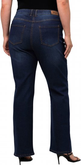 Ulla Popken Marie Fit Bootcut Stretch Jeans Blue Denim - Kavbojke & Hlače v Velikih Številkah – Plus Size - 