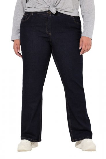 Ulla Popken Marie Fit Bootcut Stretch Jeans Dark Blue Denim - Ulla Popken - Ulla Popken oblačila večjih velikosti