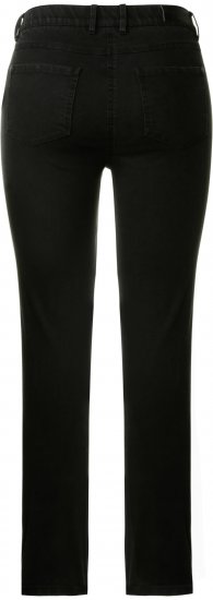Ulla Popken Stretch Sarah Fit Skinny Jeans Black - Kavbojke & Hlače v Velikih Številkah – Plus Size - 