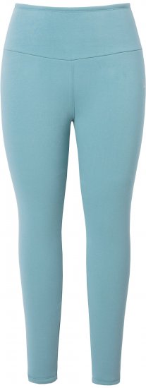 Ulla Popken Faux Fur Lined Stretch Leggings Ice Green - Kavbojke & Hlače v Velikih Številkah – Plus Size - 