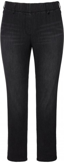 Ulla Popken Stretch Fit Sienna Jeans Black - Kavbojke & Hlače v Velikih Številkah – Plus Size - 