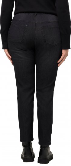 Ulla Popken Stretch Fit Sienna Jeans Black - Kavbojke & Hlače v Velikih Številkah – Plus Size - 