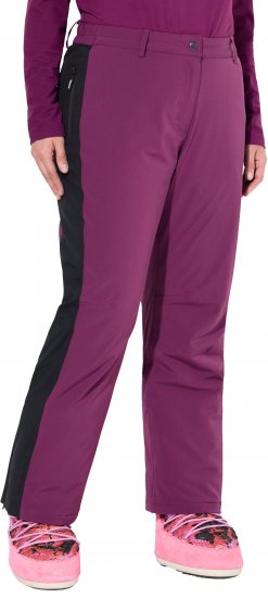 Ulla Popken Thermal Triple-Function Pants Pink Berry - Kavbojke & Hlače v Velikih Številkah – Plus Size - 