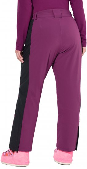 Ulla Popken Thermal Triple-Function Pants Pink Berry - Kavbojke & Hlače v Velikih Številkah – Plus Size - 