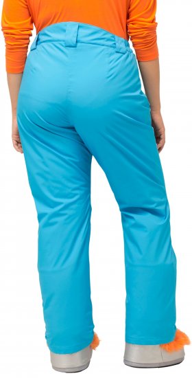 Ulla Popken Thermal Triple-Function Pants Bright Turquoise - Kavbojke & Hlače v Velikih Številkah – Plus Size - 