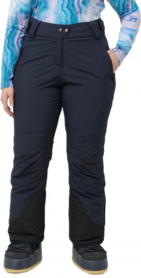 Ulla Popken HYPRAR Triple Function Ski Pants Navy - Kavbojke & Hlače v Velikih Številkah – Plus Size - 