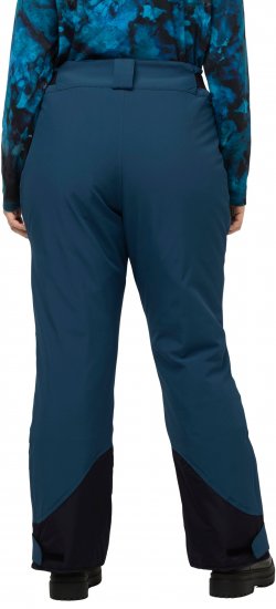 Ulla Popken HYPRAR Triple Function Ski Pants Teal - Kavbojke & Hlače v Velikih Številkah – Plus Size - 