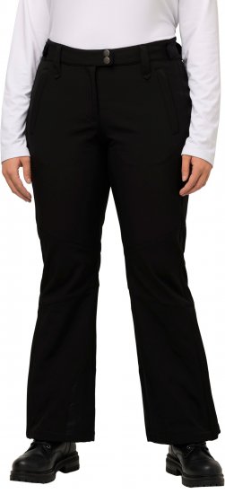 Ulla Popken Water Repellent Softshell Pants Black - Kavbojke & Hlače v Velikih Številkah – Plus Size - 