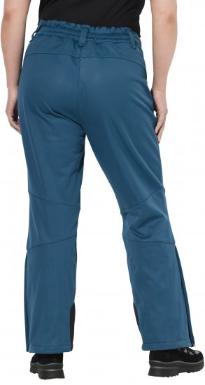 Ulla Popken Water Repellent Softshell Pants Dark Petrol - Kavbojke & Hlače v Velikih Številkah – Plus Size - 