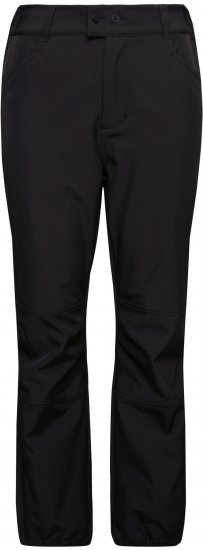 Ulla Popken Softshell Triple Function Fleece Lined Pants Black - Kavbojke & Hlače v Velikih Številkah – Plus Size - 