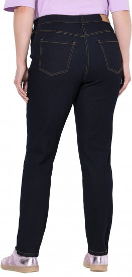 Ulla Popken Stretch Fit Jeans Dark Blue Denim - Kavbojke & Hlače v Velikih Številkah – Plus Size - 
