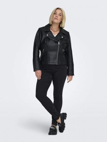 Only Carmakoma Storm Life Skinny Fit jeans Black - Kavbojke - 