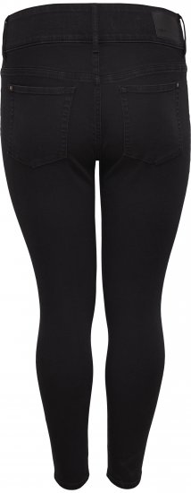 Only Carmakoma Anna Life Skinny Jeans Black - Kavbojke - 