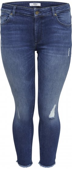 Only Carmakoma Willy Skinny Fit Jeans Blue - Kavbojke - 