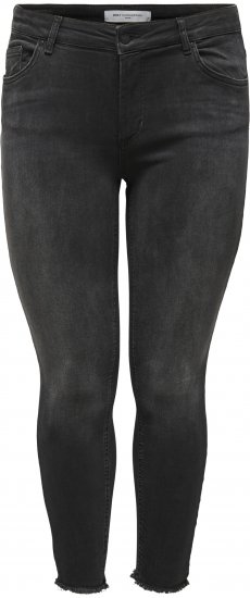 Only Carmakoma Willy Skinny Fit Jeans Black - Kavbojke - 