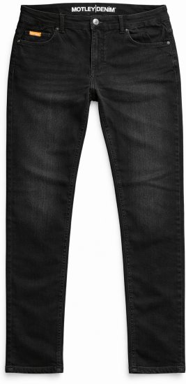 Motley Denim Soho 5-Pocket Jeans Black - Kavbojke & hlače - Moške Kavbojke in Hlače za Močnejše Postave