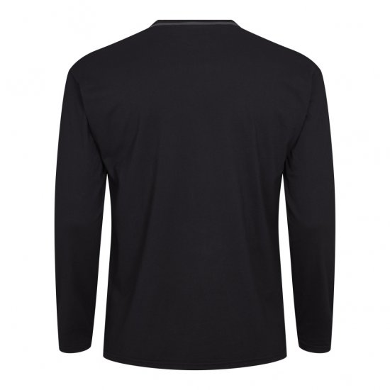 North Latitude Py Jersey O-Neck Long Sleeve Black - Spodnje perilo & kopalne hlače - Moško Spodnje Perilo za močnejše postave