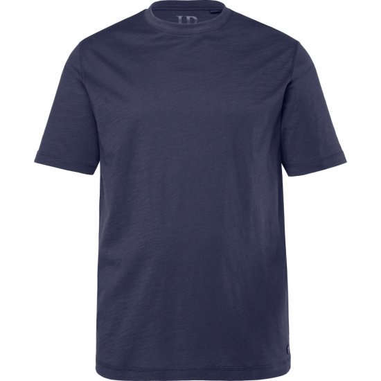 JP1880 T-Shirt Short Sleeve Soft Jersey Navy - Kratke Majice - Moške kratke majice za močnejše postave