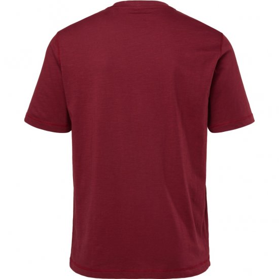 JP1880 T-Shirt Short Sleeve Soft Jersey Red - Kratke Majice - Moške kratke majice za močnejše postave